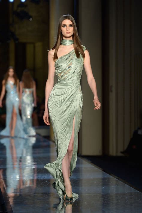 Versace runway dresses